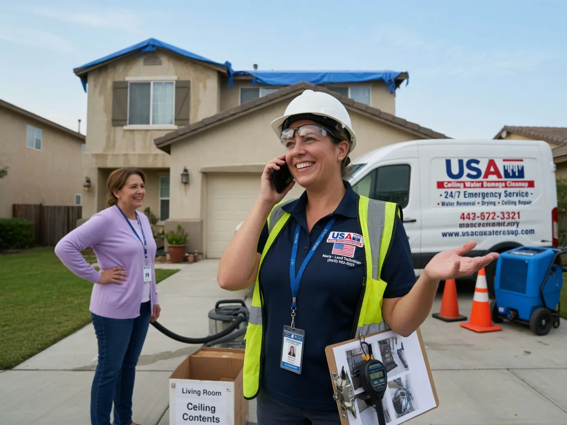 Ceiling Water Damage Restoration Tarpley, TX FAQs